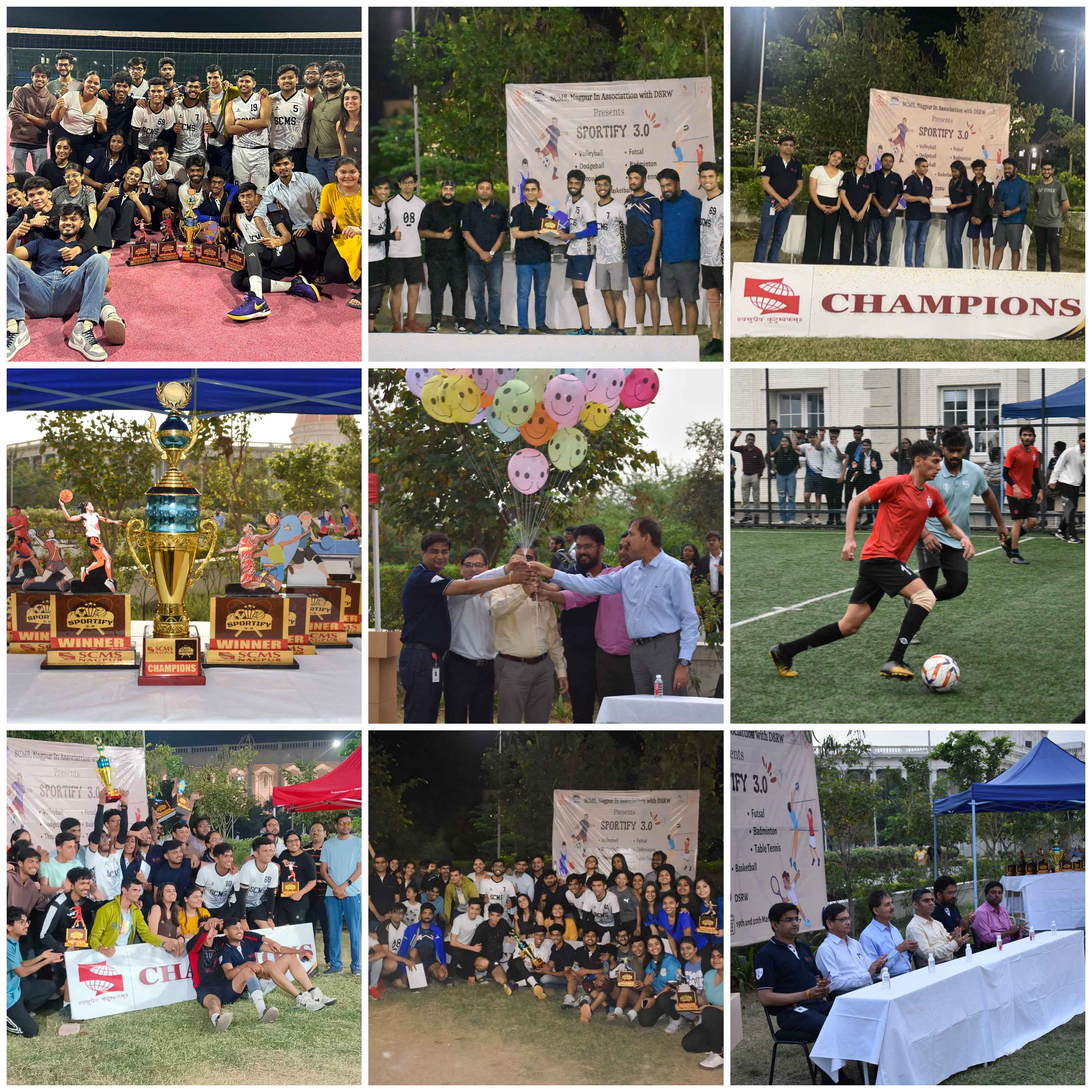 Sportify 3.0, Sports Fest- SCMS Nagpur